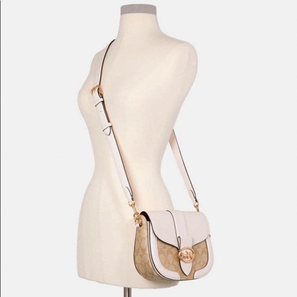 C2806 - Coach Georgie Saddle Bag - Picture 11 of 16